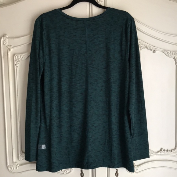 🏵️donated 10/25 NWT Ana black green colored XL long sleeve - Picture 5 of 5